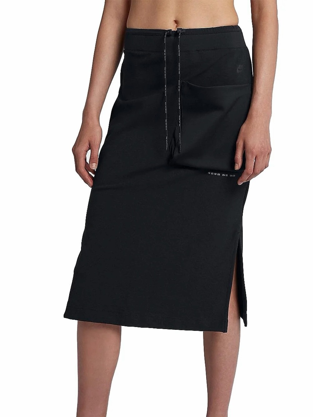 Nike Women's Tech Black Pack Midi Drawstring Skirt